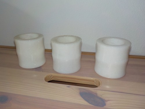 Teelichthalter marmor - 3,