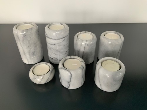 7er set teelichthalter - set,