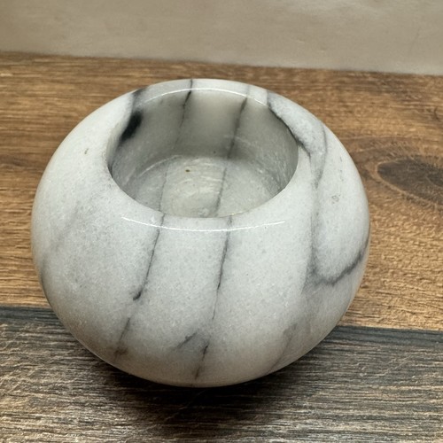 Glas marmor teelichthalter - glas,