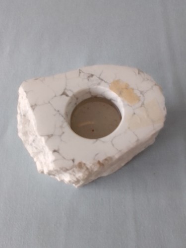 Teelichthalter marmor - teelichthalter,